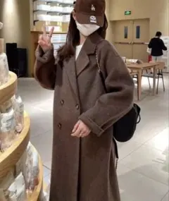 ロングチェスターコート AsheKsha