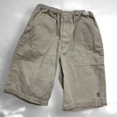 ジェイプレスJpress ハーフパンツ ゴムウエスト 裾ロゴ　140キッズ（B1