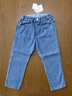 【新品タグ付】après les cours デニムパンツ120（9分丈）