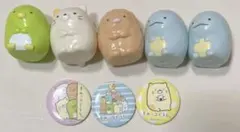 すみっコぐらし マスコット クリップ缶バッジ セット
