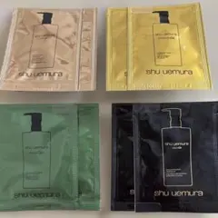 shuuemura シュウウエムラ クレンジングオイル　4種各2袋　8サンプル