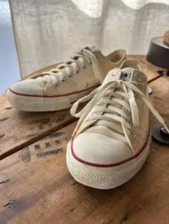 90's usa製9 27cm生成り コンバース オールスター ローカット