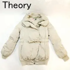 ✨二重防寒/撥水/クリーニング後未着用✨Theory 高級ダウンジャケット