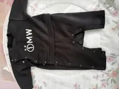 GU ブラックロンパース 70cm