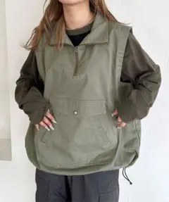 sedacle アノラック スタンドネック ベスト ユニセックス