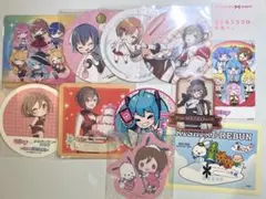 初音ミク　 MEIKO KAITO コースター　ステッカー　まとめ売り