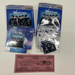 TXT　ビジュアル　スクエア　フォトシールケース　オール　全員　2種セット