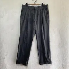 SIMPLE LIFE/スラックス/85/ワンタック 起毛 秋冬 グレー