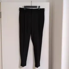 【美品】ユニクロ スマートアンクルパンツ ブラック Mサイズ