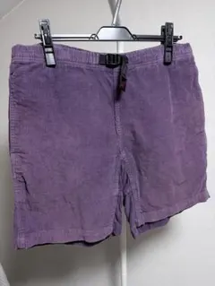 Gramicci 紫色 コーデュロイ ショートパンツ Mサイズ
