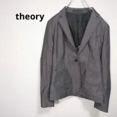 ◇セオリー【M】テーラードジャケット ビジネススーツ ウール・コットン混合
