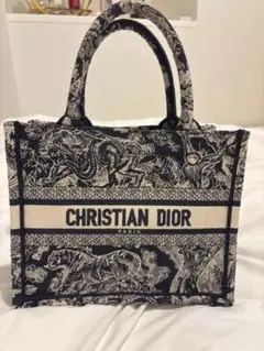 CHRISTIAN DIOR ディオール ブックトート スモール トートバッグ