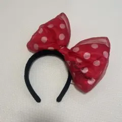 ミニーマウス　ディズニー　カチューシャ