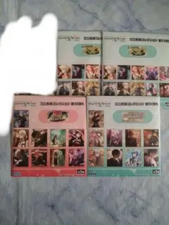 プロセカ ミニ色紙 48弾A 51弾A 54弾A 未開封色紙 4枚セット