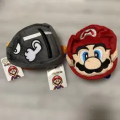 スーパーマリオ カラビナ付　リュック型ミニポーチ