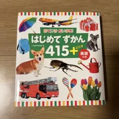 おでかけだいすき!はじめてずかん415 英語つき