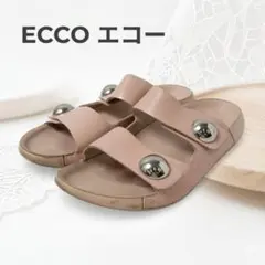 ECCO エコー コズモ サンダル 24cm EU38 レザー 2ストラップのサムネイル