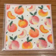 【新品未使用未開封】フェイラー ハンカチ　ピーチドット