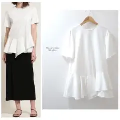 美品 セオリーリュクス theory luxe 高橋リタコラボ フレアチュニック