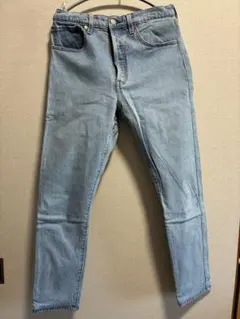 即購入OK Levi's 501 ストレートデニム ライトブルー