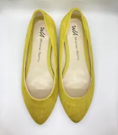 ORiental TRaffic フラットパンプス イエロー 22.5㎝