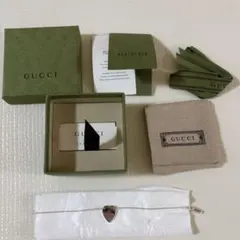 GUCCI トレードマーク ハート ペンダント付き ブレスレットのサムネイル