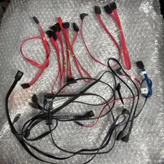 未確認 SATAケーブル 16本 種類混在 保証無し