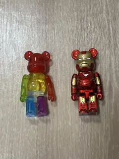 BE@RBRICK 20 JELLYBEANレインボー ベアブリック 2体