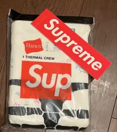 おまけ付きSupreme / Hanes Bones Thermal Crew