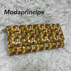 Modaprincipe モーダプリンチペ 長財布 モザイク柄 カード収納多のサムネイル