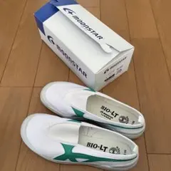 moonstar ムーンスター 上靴　上履き　緑　グリーン　25.5 未使用