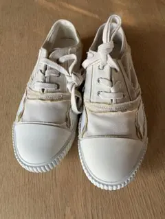 【新品】Maison Margielaメゾン　マルジェラ　キャンバス スニーカー