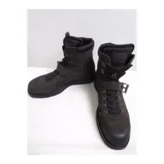 PRADA ダークブラウン スエードブーツ