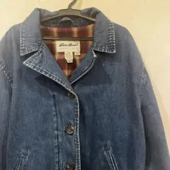 【希少‼️】90s Eddie bauerN-4 samplingデニムジャケット