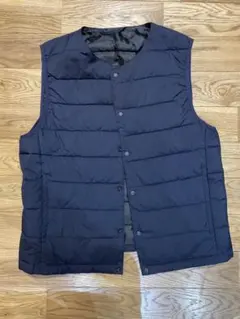 GU　ベスト　ネイビー　M