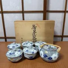 福幸窯 有田焼 番茶器揃 急須 湯呑み5個セット
