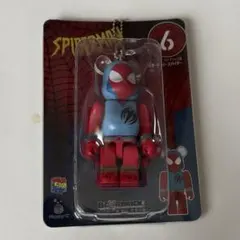 ベアブリック 2022 Happyくじ 100% 6番 スカーレット・スパイダー
