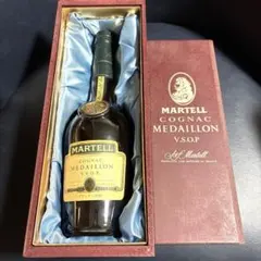 未開栓 特級 マーテル メダイヨン VSOP コニャック 古酒 箱付き