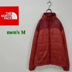 ノースフェイス キルティングジャケット レッド メンズM