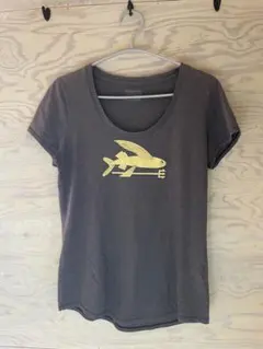 patagonia フライングフィッシュ 半袖Tシャツ ダークグレー