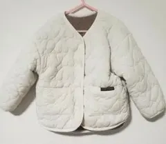BREEZE☆2wayハートキルトリバーシブルアウター　110サイズ　キッズ