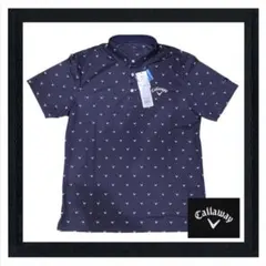 新品 キャロウェイ メンズ 半袖 ポロシャツネイビー LLサイズ