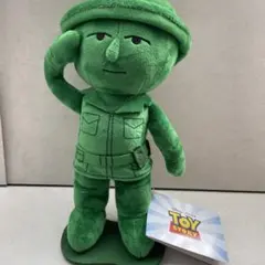 ディズニーピクサー　トイストーリー　グリーンアーミーメン　ぬいぐるみ