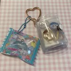 シール帳　ミニ　キーホルダー　サンリオ　ちいかわ　完成品