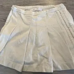 ZARA プリーツスカート サイズ9 ホワイト