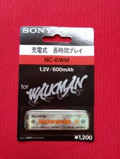 当時物　SONY製「ウォークマン」専用「ガム電池型番NC-6WM【ジャンク品】のサムネイル