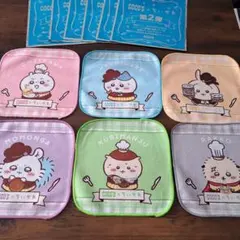 ちいかわ　ココス　ミニタオル ハンカチ コンプリート