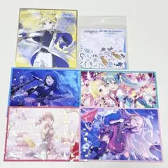 プロセカ 色紙 アニメイト特典 レン 一歌 ミク 穂波 ルカ