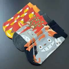 となりのトトロ ネコバス 靴下 23-25cmのサムネイル