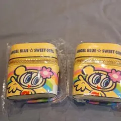 ANGEL BLUE スカーフ付きチャームポーチ 2個セットのサムネイル